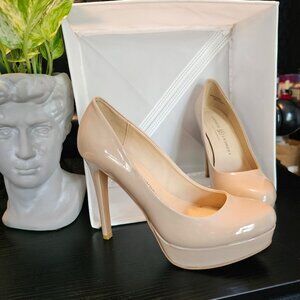 *Like New* Chinese Laundry Nude Platform Pump Heels | Size 8